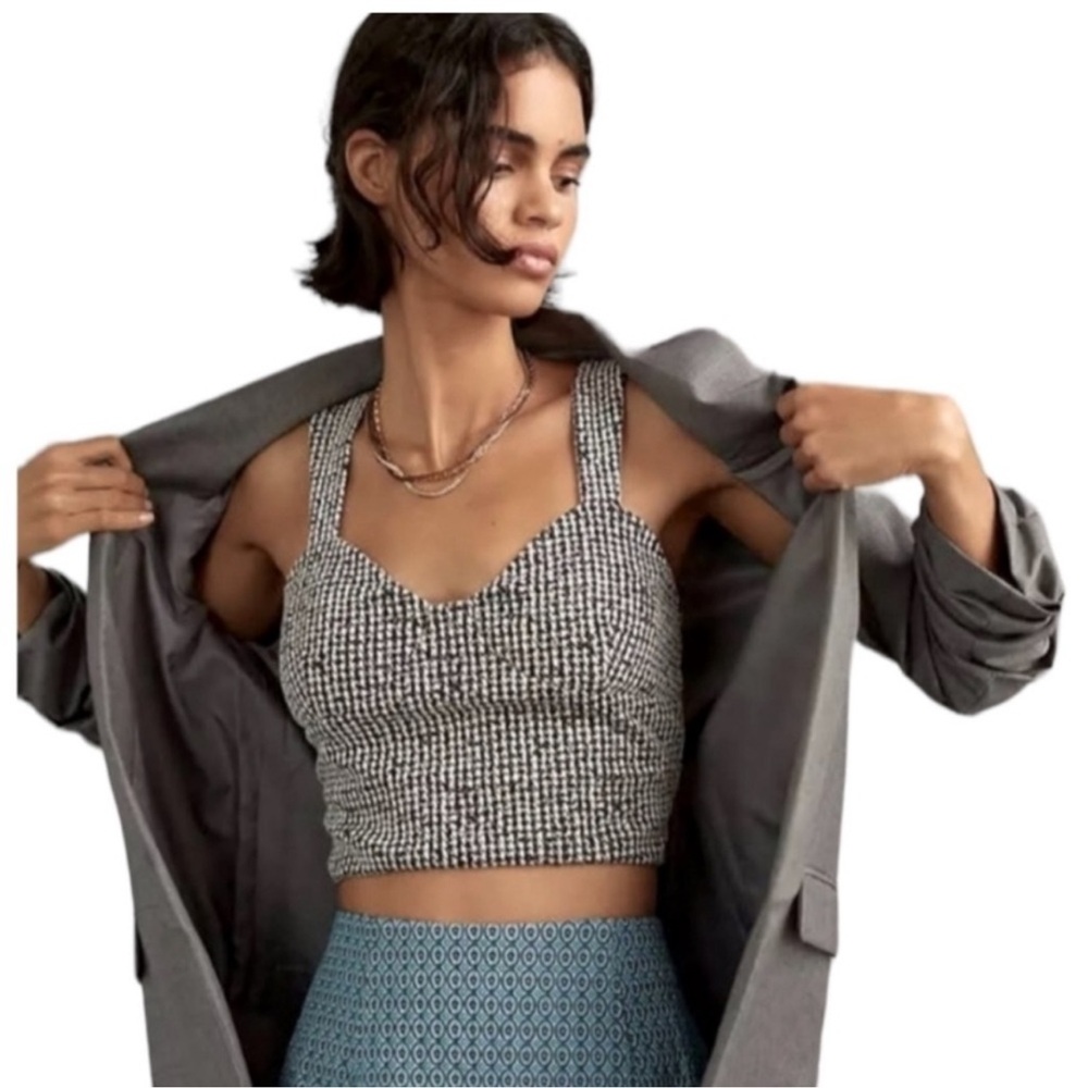 Tweed Bustier